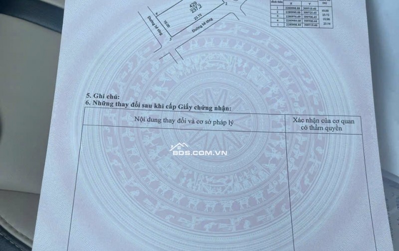Cần bán gấp 237m đất thổ cư tại Mai Hạ, Mai châu, Hoà Bình