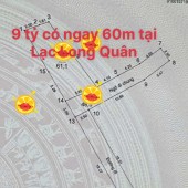 BánLạc Long Quân, 9 tỷ, 60m2, view đẹp, pháp lý đầy đủ