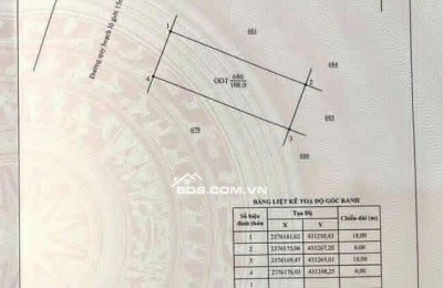 Cần bán gấp mảnh đất 108m