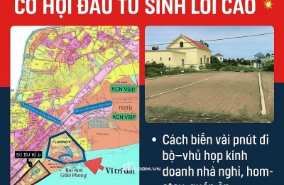 Bán đất đẹp Giao Phong,Giao thủy Quất lâm Nam ĐỊnh sổ đỏ chính chủ