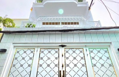 Nhà 3 tầngBTCT, 52m2, 4PN, full nội thất - Cách cầu Phước Long 100m - Nhà Bè, SHR - Chỉ 5,19 tỷ