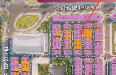 Bán Liền Kề Hừng Đông 16 - Vinhomes Đan Phượng - 96M - Đông Bắc, Gần Vincom Giá chỉ 17,6 tỷ.