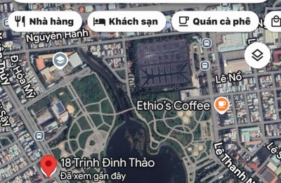 SẬP HẦM- tòa nhà mặt phố Trịnh Đình Thảo đường 15m, DT 122,5m2, 6 tầng, giá rẻ nhất