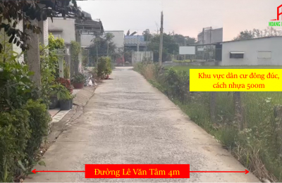  CHÍNH CHỦ CẦN BÁN ĐẤT Ở TÂN TRỤ – LONG AN, GIÁ CHỈ 5 TRIỆU/M²!