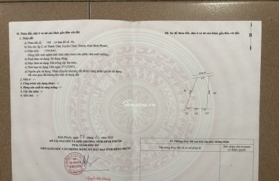Chính chủ cần bán lô đất vị trí đẹp, giá tốt