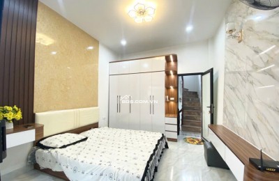 BÁN NHÀ SIÊU ĐẸP BÙI XƯƠNG TRẠCH  45M, 5 TẦNG, NGÕ THÔNG THOÁNG 8.XX TỶ