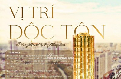 Mở bán căn hộ cao cấp tại chung cư QMS TOP TOWER - TÓ HỮU