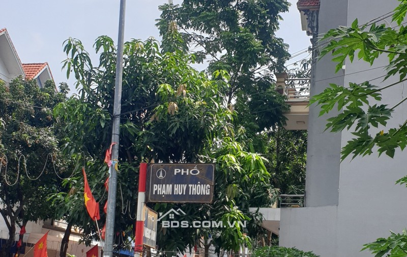 BÁN ĐẤT KHU ĐỒNG QUÝT - ĐƯỜNG PHẠM HUY THÔNG 60M2 GIÁ 3.08 TỶ