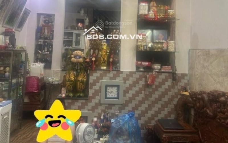 Bình Thạnh-Hẻm xe hơi đổ cửa Nơ Trang Long 5 phút ra Chợ Bà Chiểu- -37M2-2Tầng-Nhỉnh 5Tỷ