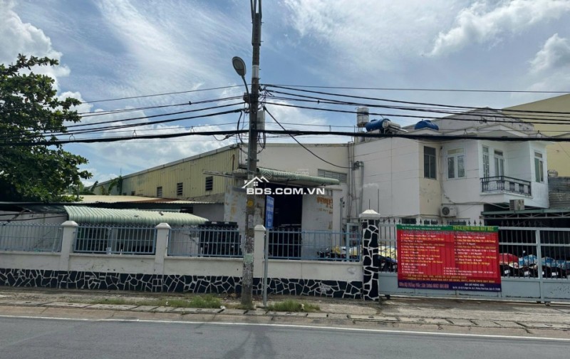 Bán kho, nhà xưởng tại mặt tiền đường Tô Ngọc Vân, 1500m2, Q12, HCM - giá cực chất