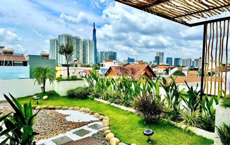 Nhà 4 Tầng Mới Xây, Khu Nội Bộ Yên Tĩnh Hẻm xe hơi Thảo Điền , Diện tích đất 117m²  Giá 26 tỷ