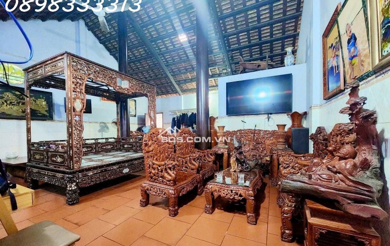 Biệt thự gần 300m2 tặng nội thất gỗ quý – mặt tiền Trung Chánh, Hóc Môn chỉ 10.8 tỷ, 0898333313