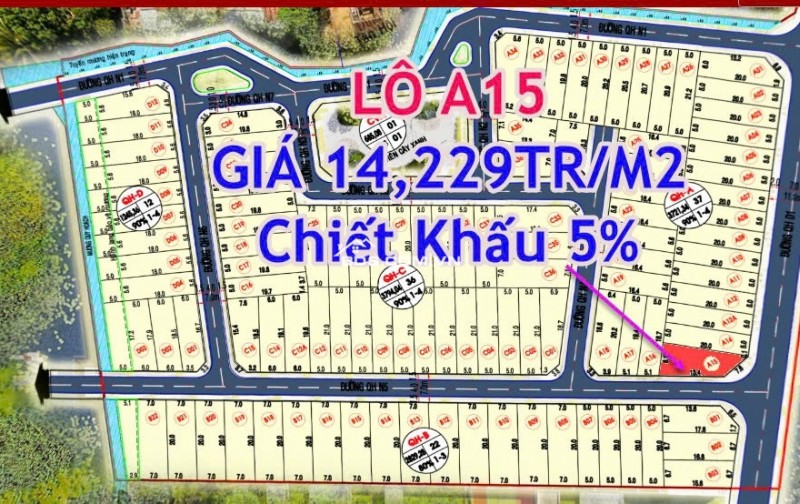  LÔ GÓC A15: VỊ TRÍ VÀNG – GIÁ CHỈ HƠN 2 TỶ – HƯỚNG ĐÔNG MÁT MẺ!