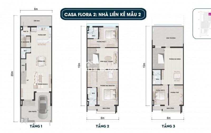 2 đặc điểm nổi bật về thiết kế nhà của Casa Flora VSIP Nghệ An