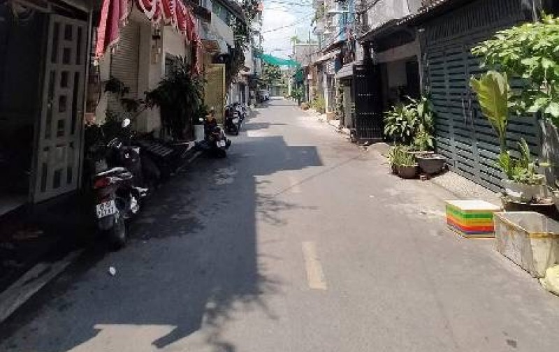 TÂN KỲ TÂN QUÝ - TÂN PHÚ - 64M2 (4,6x14) 4 TẦNG - HẺM XE TẢI TRÁNH - GẦN MẶT TIỀN - NGANG 4,5M - NGAY TT THƯƠNG MẠI SIÊU THỊ AEON SẦM UẤT