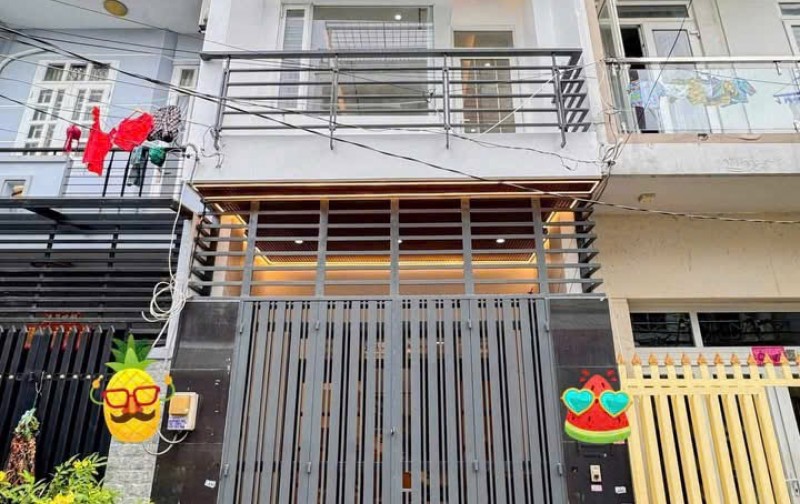 LIÊN KHU 1-6  - BÌNH TRỊ ĐÔNG - BÌNH TÂN - 56M2 (4x14) NHÀ 3 TẦNG KIÊN CỐ - HẺM ÔTÔ 7M KHU VIP AN NINH - SỔ VUÔNG VỨC - CHỈ 5 TỶ 530 CÒN TL