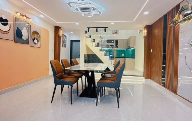BÁN NHÀ BÌNH LONG - TÂN PHÚ - MỚI ĐẸP 58M2 (4,5x13) - 4 TẦNG - HẺM 4M - KHU AN NINH - TẶNG FULL NỘI THẤT - GIÁ CHỈ NHỈNH 6 TỶ CÒN TL