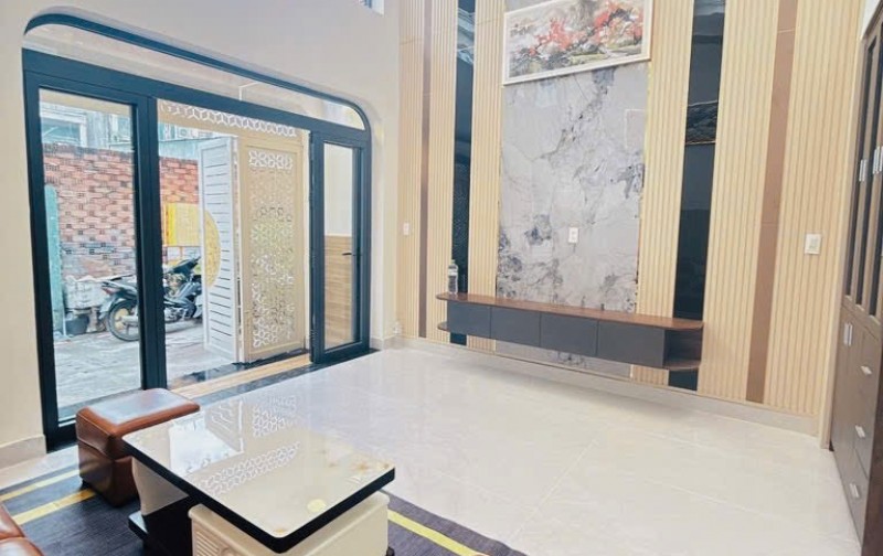 BÁN NHÀ BÌNH LONG - TÂN PHÚ - MỚI ĐẸP 58M2 (4,5x13) - 4 TẦNG - HẺM 4M - KHU AN NINH - TẶNG FULL NỘI THẤT - GIÁ CHỈ NHỈNH 6 TỶ CÒN TL