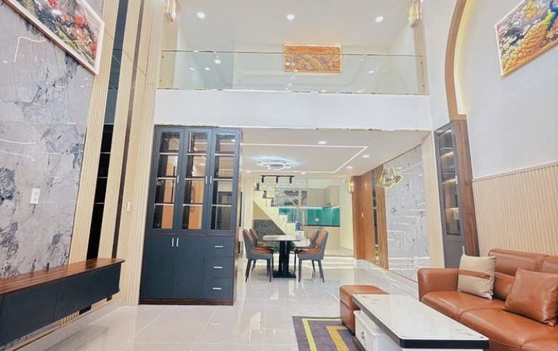 BÁN NHÀ BÌNH LONG - TÂN PHÚ - MỚI ĐẸP 58M2 (4,5x13) - 4 TẦNG - HẺM 4M - KHU AN NINH - TẶNG FULL NỘI THẤT - GIÁ CHỈ NHỈNH 6 TỶ CÒN TL