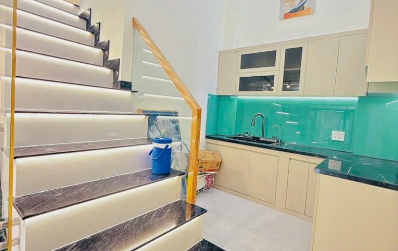 BÁN NHÀ BÌNH LONG - TÂN PHÚ - MỚI ĐẸP 58M2 (4,5x13) - 4 TẦNG - HẺM 4M - KHU AN NINH - TẶNG FULL NỘI THẤT - GIÁ CHỈ NHỈNH 6 TỶ CÒN TL