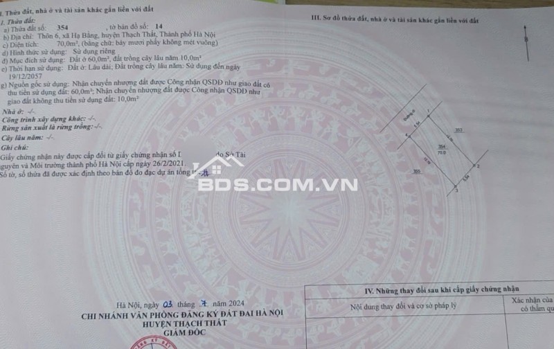 Đất nền Tân Xã, sát khu đấu giá, trường FPT, trường DHQG