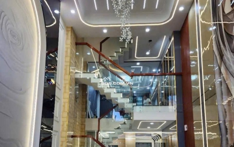 Hương Lộ 2, Bình Tân, Nhà Mới Xây Đẹp 5 Tầng BTCT, 50m2 (4,2x12) Hẻm Ôtô 5m, Giáp Các Quận Trung Tâm, Khu Mua Bán Sầm Uất, Nhỉnh 7 Tỷ Còn TL