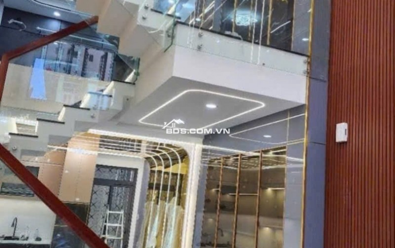 Hương Lộ 2, Bình Tân, Nhà Mới Xây Đẹp 5 Tầng BTCT, 50m2 (4,2x12) Hẻm Ôtô 5m, Giáp Các Quận Trung Tâm, Khu Mua Bán Sầm Uất, Nhỉnh 7 Tỷ Còn TL