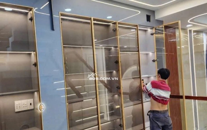 Hương Lộ 2, Bình Tân, Nhà Mới Xây Đẹp 5 Tầng BTCT, 50m2 (4,2x12) Hẻm Ôtô 5m, Giáp Các Quận Trung Tâm, Khu Mua Bán Sầm Uất, Nhỉnh 7 Tỷ Còn TL