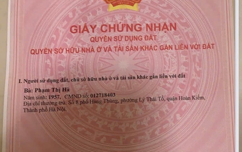 Bán nhà ngõ số 8 Hàng Thùng, 5m ra Phố Hàng Thùng - 8 tỷ (có thương lượng)