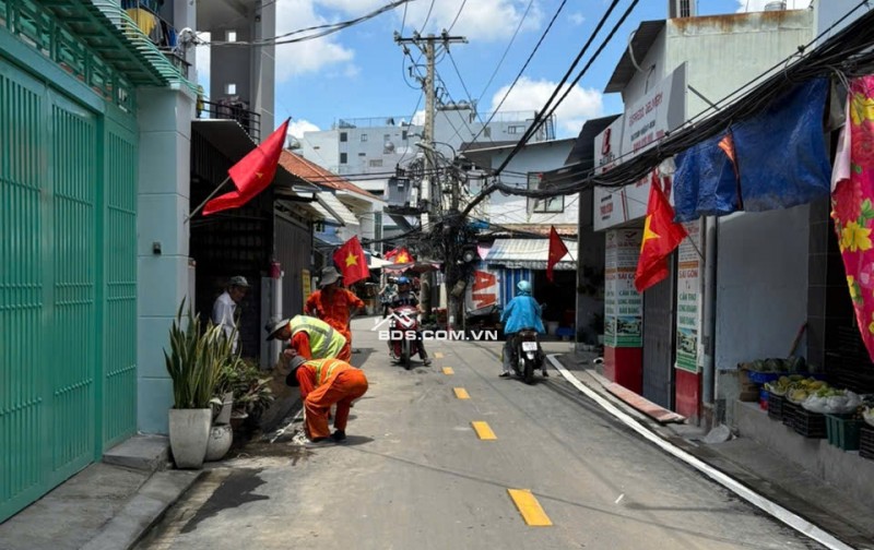 Chính Chủ Bán Nhà 4 Tầng Tại Mặt Đường Nhựa Hẻm 458/20 Huỳnh Tấn Phát, Phường Bình Thuận, Q.7, HCM