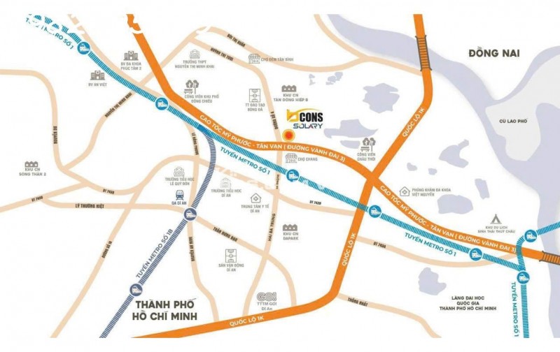 BCONS SOLARY – NƠI AN CƯ LÝ TƯỞNG, ĐIỂM ĐẦU TƯ SINH LỜI