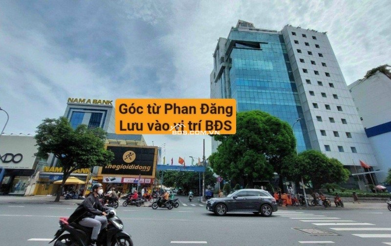 GÓC 2 MẶT TIỀN - VĂN PHÒNG CAO TẦNG - TRUNG TÂM Q.BÌNH THẠNH (ĐỘC QUYỀN BÁN)