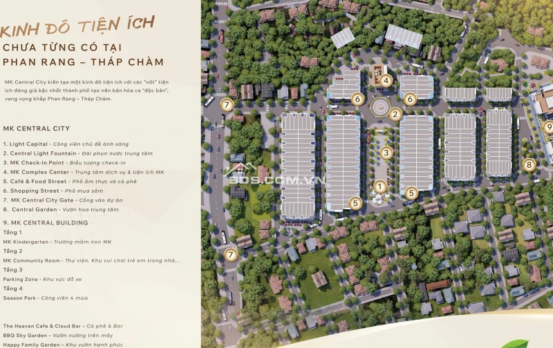 MK CENTRAL CITY - Dự Án Tầm Cỡ 700 Tỷ Đồng Tại Trung Tâm TP. Phan Rang