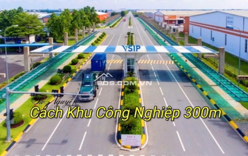 Đất sổ sẵn Chánh Phú Hoà, liền kề KCN VSIP 2 - đường nhựa lớn - Sổ sẵn, ký công chứng ngay