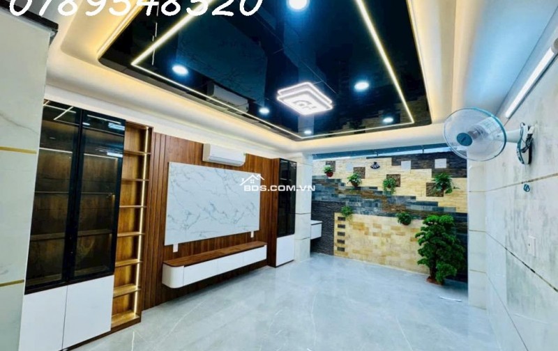 BÁN NHÀ 4 TẦNG MỚI – HẺM XE HƠI THÔNG – GẦN LÊ VĂN QUỚI – GIÁ HƠN 6 TỶ
