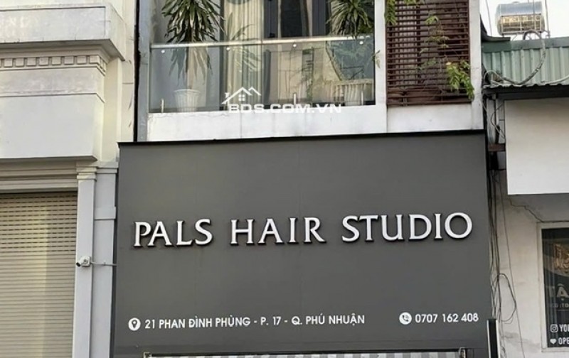 Chính chủ cho thuê mặt bằng nhà 21 Phan Đình Phùng, Phú Nhuận. Gần chợ Phú Nhuận.