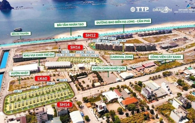 Chính chủ gia đình cần bán mảnh đất dự án Green park DT 80m2 tại Cẩm Phả