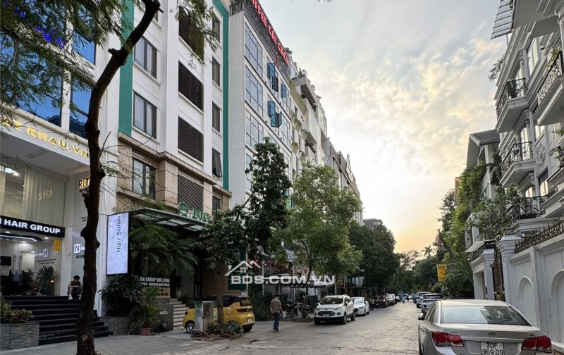 Chủ đầu tư chứng khoán, bán gấp tòa hoa hậu MP Trần Thái Tông - gần FPT - 160m2 - 9 tầng - 96 tỷ