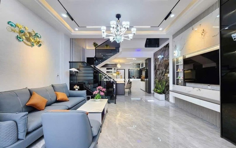 PHẠM HỮU LẦU - QUẬN 7- TẶNG FULL thiết kế bên trong - 3 TẦNG - 72M2 - 6TỶ4