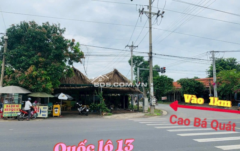 Chủ Kẹt tiền ngân hàng bán nền đất ngay mặt tiền đường Cao Bá Quát đường nhựa 32m2, Giá 1 tỷ