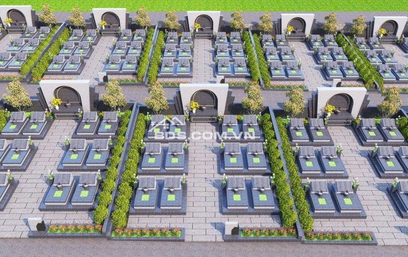 Cần bán 48,16m2 đất nghĩa trang Lạc Hồng Viên đồi thổ hướng Nam