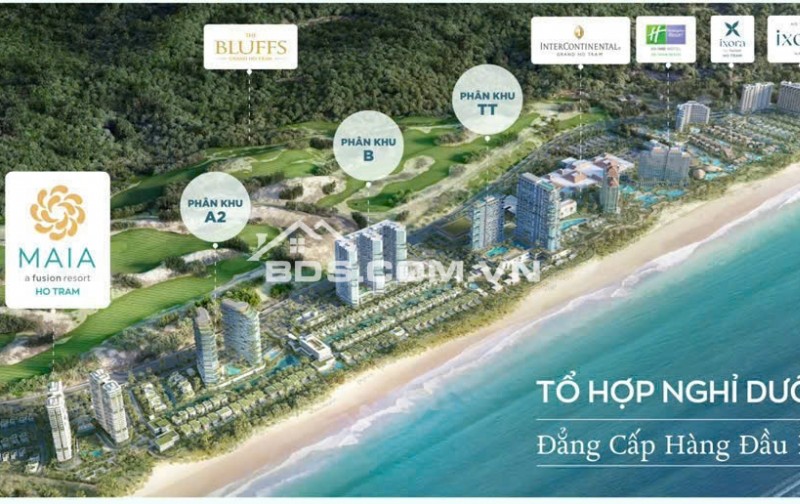 Mua Condotel trúng ngay AudiQ2!!!Thiên đường nghĩ dưỡng MAIA a Fusion resort Hồ Tràm, The Grand Hồ Tràm