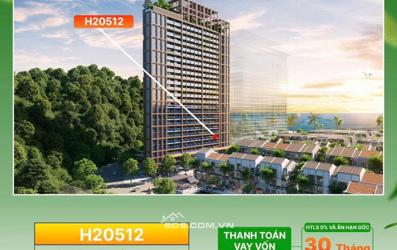 Căn hộ chung cư cao cấp trong trung tâm đảo Cát Bà
