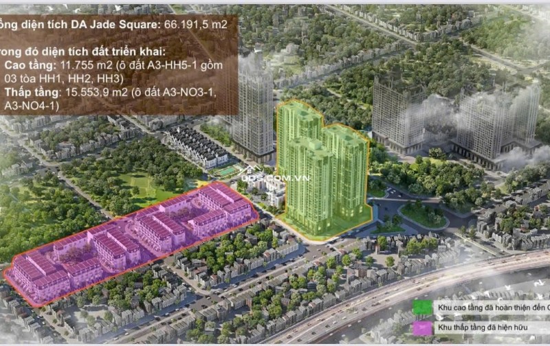 Căn Hộ Cao Cấp JADE SQUARE đường Phạm Văn Đồng