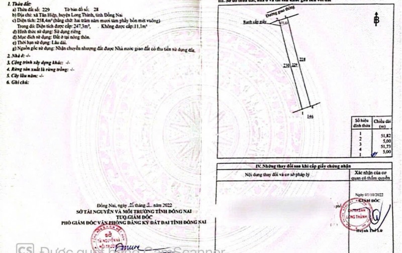 Đất Vàng Tân Hiệp” – Vị Trí Sinh Lời Cạnh Sân Bay Long Thành