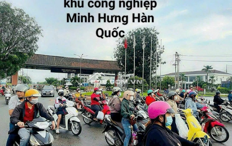 BÁN ĐẤT NỀN NGAY KHU CÔNG NGHIỆP MINH HƯNG 3 P CHƠN THÀNH TỈNH ĐỒNG NAI MỚI,
