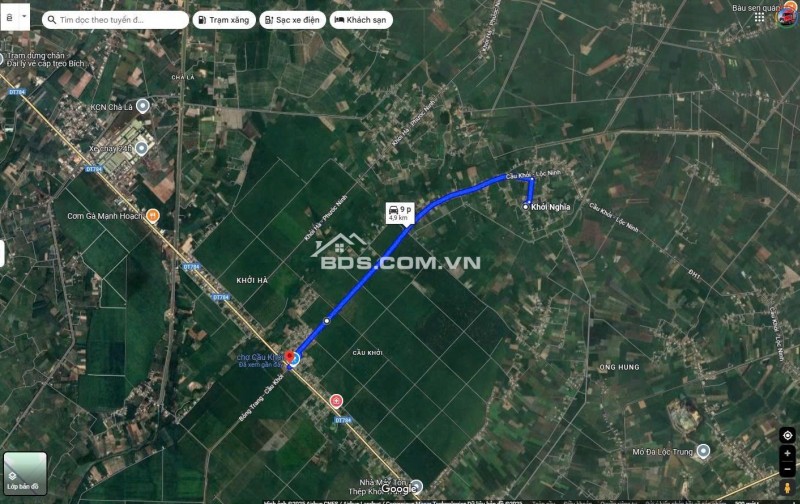 Bán trang trại khu nghỉ dưỡng tại Cầu Khởi, Dương Minh Châu, Tây Ninh Diện tích 1000m2 – giá 800 triệu vnd