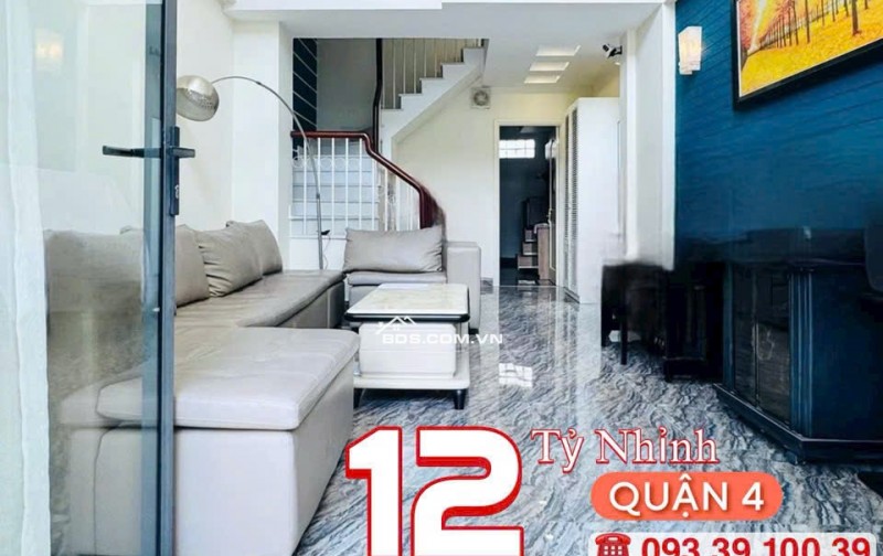 BÁN NHÀ KẾ QUẬN 1- 6 TẦNG 8 PHÒNG ĐỦ NỘI THẤT-NGUYỄN KHOÁI QUẬN 4-THU NHẬP 3.6 TỶ/5NĂM: nhỉnh 12 TỶ