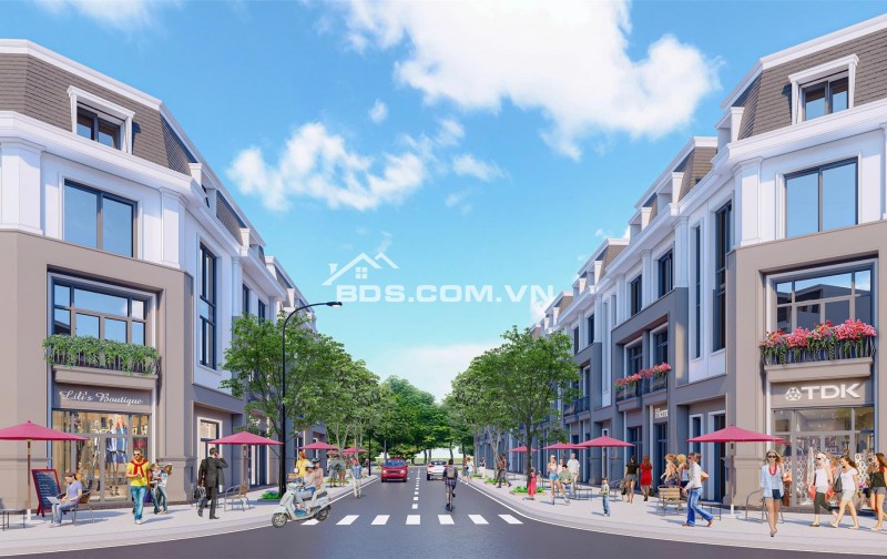 Sở hữu ngay Shophouse CentreVille Lương Sơn – Giá từ 2x triệu/m², sổ đỏ lâu dài.