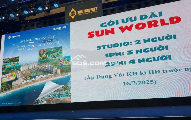 BLANCA CITY  - SỞ HỮU CĂN HỘ VIEW BIỂN SUNWORLD FULL NỘI THẤT